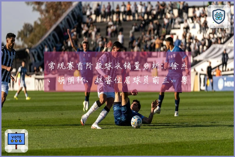 常规赛首阶段球衣销量分析：徐杰、胡明轩、赵睿位居球员前三，粤、京、辽球队位列前茅