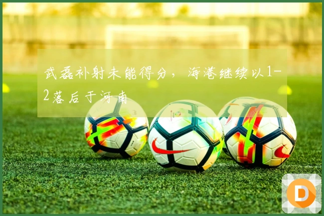 武磊补射未能得分，海港继续以1-2落后于河南